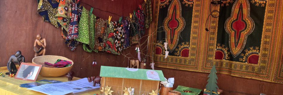 Stand des Kania e.V. auf dem Weihnachtsmarkt in Scheeßel 2024